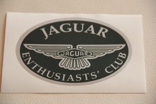 JAGUAR Enthusiasts Club Decal Sticker picture