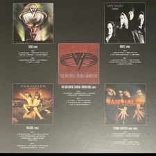 Van Halen Studio Albums & Rarities Remastered 5LP Vinyl Box Set R1 725109 picture