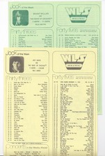 WLS Radio 89 Hit parade Music Surveys 4 from years  1983, 84, 85 picture