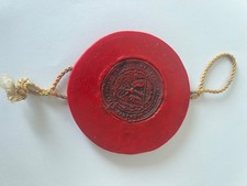 Vintage German Wax Seal Esslingen Stadtsiegel Red Wax Antique Seal picture