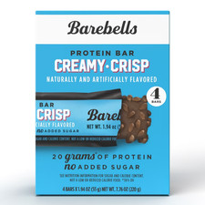Barebells Protein Bars, Creamy Crisp, 20g High Protein, 1.9oz, 4 Count picture