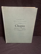 Frederic Chopin Piano Compositions G. Schirmer Inc. Library Of Musical Classics picture