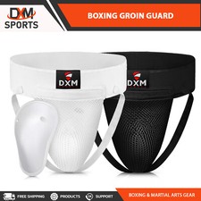 DXM Boxing Groin Protector Men Groin Guard for MMA Martial Arts Taekwondo Karate picture