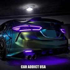 Smoked Lens For 2018-2024 Toyota Camry RGB Tail Lights 8th Gen LED Rear Light picture