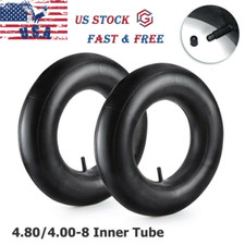 2 X Heavy Duty Inner Tube 480/400-8 4.80/ 4.00-8 4.00-8.10x8 TR13 Straight Stem picture