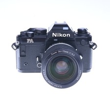 Nikon FA 35mm Film SLR Camera With 36-72mm f/3.5 Wide Angle Zoom Lens picture