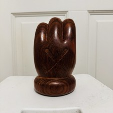 KAWS X Giswil More Wooden Hand Sculpture Statue Artwork Figure 10/10 picture