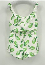 Rosevelvet women's lime shorts set, size small picture