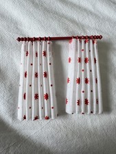 RESERVED JULIE 3 Vintage Lundby Dolls House Curtain Sets 1:16 Scale picture