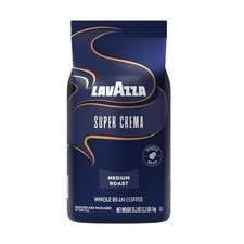 Lavazza Super Crema Whole Bean Coffee, Medium Espresso Roast, Arabica 2.2 lb Bag picture