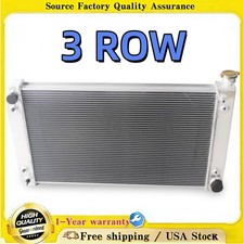 3Row Aluminum Radiator For 1992-1999 Chevy GMC C/K 1500 2500 3500 5.0L 5.7L 7.4L picture
