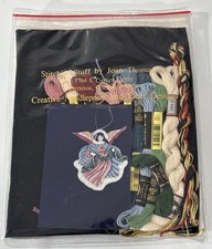 Stitchin' Stuff Joan Thomasson 1991 CHRISTMAS ANGEL Kit Needlepoint picture