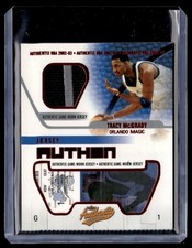 2002-03 Fleer Authentix Jersey Ripped Tracy McGrady Orlando Magic #JA-TM picture