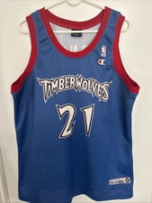 Extremely Rare Minnesota Timberwolves Jersey See Description Size XL picture