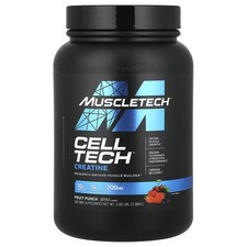 MuscleTech Cell Tech Creatine Powder Fruit Punch 3 lbs 30 Servings picture