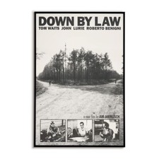 Down By Law Movie Poster | Retro Jim Jarmusch Film Wall Art picture