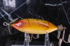 Heddon 149L SOS Lure Perch Scale WOOD DOUBLE SPINNER FISHING LURE picture