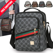 Men's Crossbody Messenger Bag Large Capacity Waterproof Oxford Shoulder Sling picture