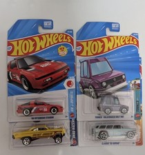 HTF 2026 Hot Wheels Kroger Exclusive Color Variations Set of 4 CASE L picture