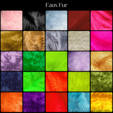 Fluffy Shaggy Faux Fur Fabric – 60” Wide by the Yard for Home & Fashion picture