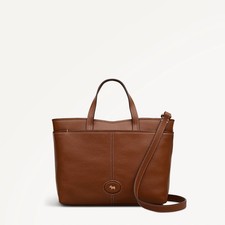 Radley London Maldon Mews Medium Ziptop Leather Satchel - Cognac picture