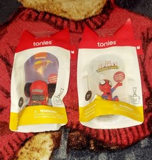 New TONIES Lot of 2  BLAZE  SPIDEY  Audio Characters NEW & SEALED  picture
