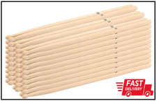 15 Pairs 5A Drum Sticks, Classic Wood Tip Drumstick Bulk, Maple Drum... picture