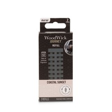 Woodwick Journey Refill coastal sunset 2 pk 30 Days Premium Fragrance vent new picture