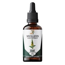 Mullein Leaf Tincture Natural Liquid Drops Extract 2 Oz Breath Lungs Respiratory picture