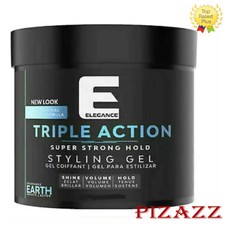 Elegance Hair Gel Triple Action / Extra Strong Hold Earth 33.81oz / 1000ml picture