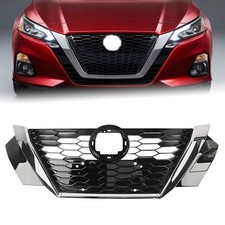 62310-6LD0B Fits For Nissan Sentra 2020 2021 2022 2023 Chrome Front Grille Black picture