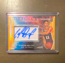 Panini 2025-26 Origins Carter Bryant Rookie Autographs #RAA-BRY Spurs /10 HOT picture
