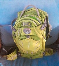 Osprey Raptor 14 Hydration Pack Backpack Lime Green Mountain Bike NWOT No... picture