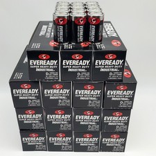 Eveready D Batteries Super Heavy Duty Carbon Zinc 1.5V 1250 R20 Case of 192 picture