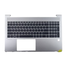 new For HP Probook 450 455 G10 Top Palmrest Case US Backlit Keyboard N43874-001 picture