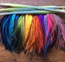 Emu Feathers-200 x Feather Earrings Fly Tying, Millinery, DIY Craft Supplies  picture