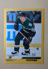 2003-04 Topps Gold Border Mike Modano 31/50 132 Dallas Stars Rare EX picture