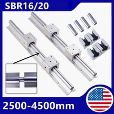 SBR16/20/25 Linear Rail Guide 500mm-4500mm+SBR16UU SBR20/25UU Bearing Blocks CNC picture