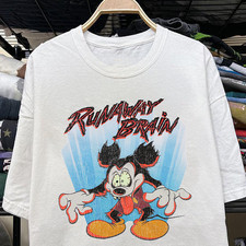 Runaway Brain Animation Cartoon Graphic T Shirt S-5XL picture