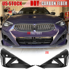 DRY Carbon Front Grill Air Inlet Duct Vent Replace For BMW G42 240i 2Door 21-24 picture