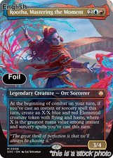 Rootha, Mastering the Moment (Borderless) [SOC - 8FoilMagicNMMythicEN picture
