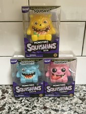 Rare & Viral Squishies- Monsters Squishins Set Of 3 picture