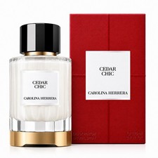 Carolina Herrera Cedar Chic EDP 100 ML, 3.4 Fl Oz , New Sealed picture