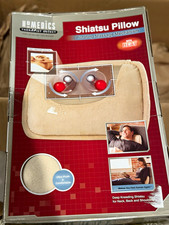 HoMedics Therapist Select Shiatsu Heated Massage Pillow, Corded, Beige SP-10H picture