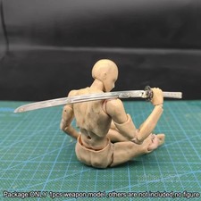 Handmade 1/12 Metal Sword Weapon Model For 6