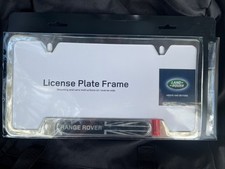 Genuine Land Rover Defender Discovery Range Rover License Plate Frame LRN 61630 picture