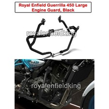 Genuine Royal Enfield Guerrilla 450 Large Engine Guard, Black picture