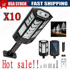 6PCS 990000LM LED Solar Street Light Commercial Dusk Dawn Outdoor Road Wall Lamp picture