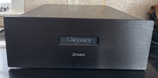 Odyssey Stratos Mono Pair Power Amplifiers Left Right Channel Serial # 1235/1236 picture