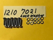 10 Harley Primary Cover Screws part#1210-1211 & 7021 1941-1964 FL, FLH Panhead picture